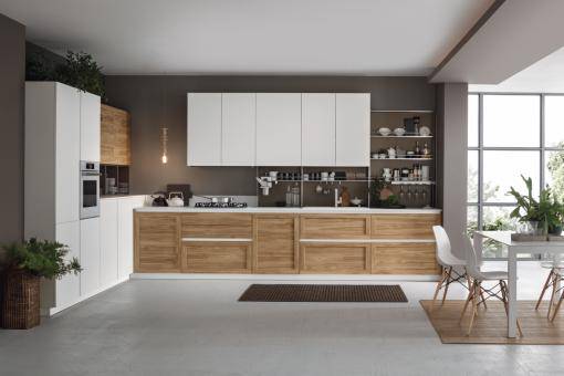 MODERNISER RELOOKER UNE CUISINE RUSTIQUE EN CHENE